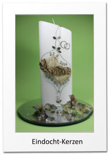 Eindocht-Kerzen